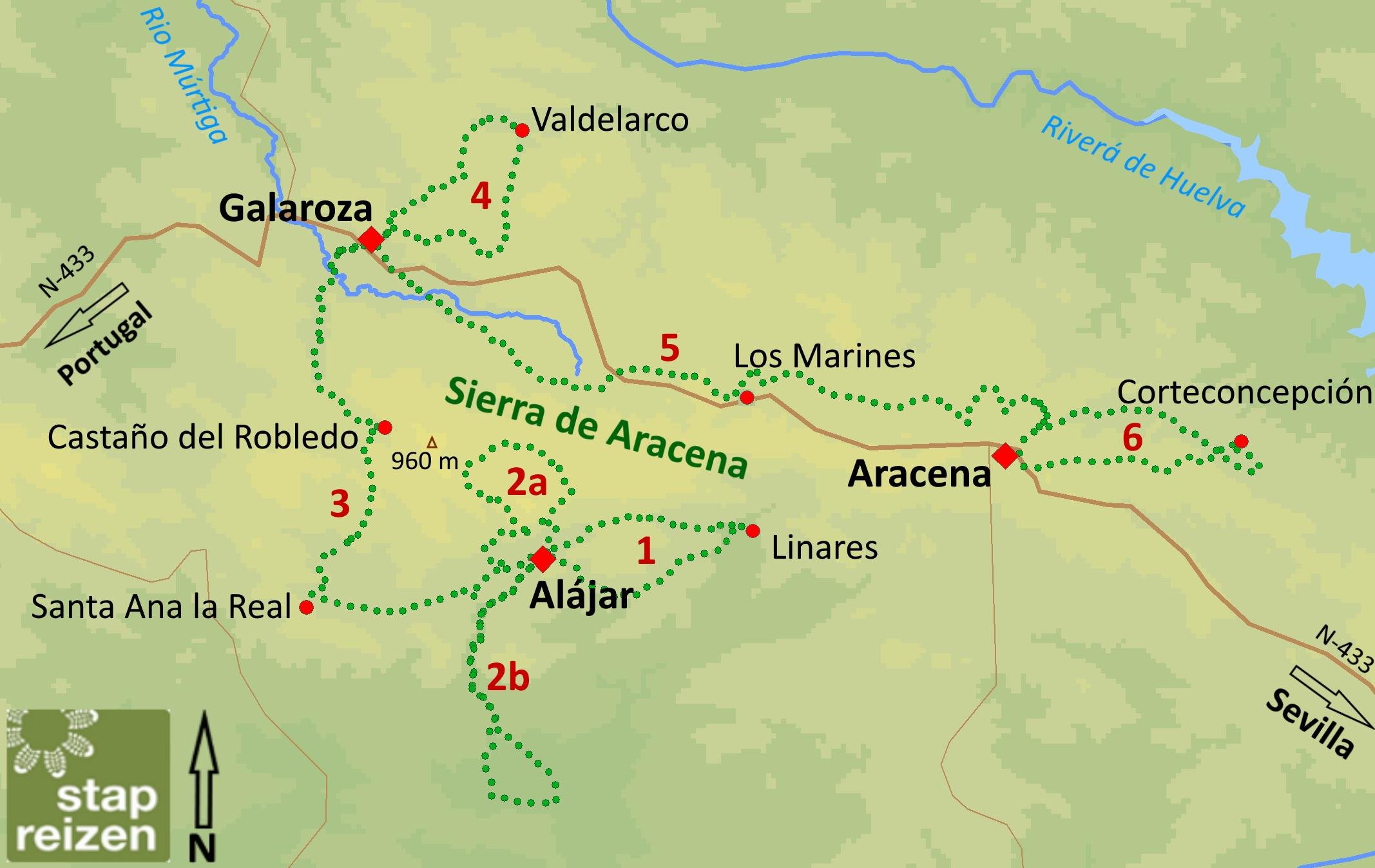 Wandelreis Sierra de Aracena