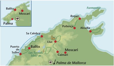 Wandelreis Spanje Mallorca