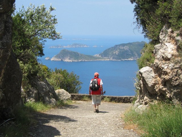 Wandelreis Griekenland Korfoe