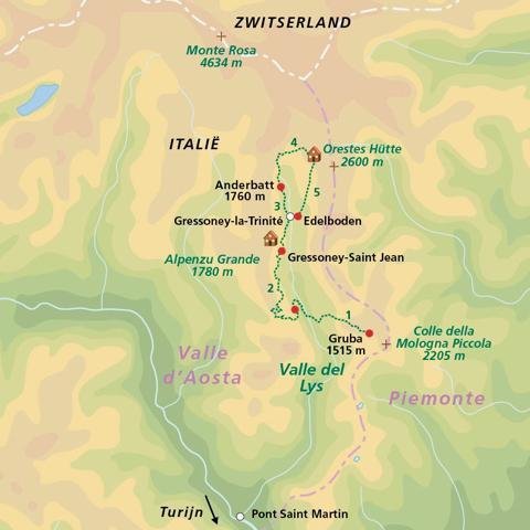 Wandelreis Valle del Lys