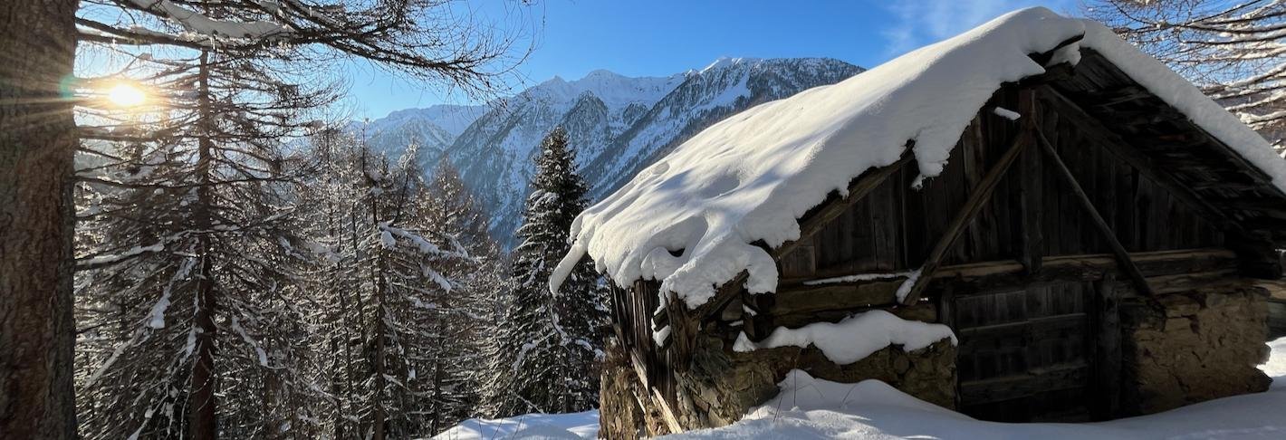 Sneeuwschoenwandelen Val di Peio