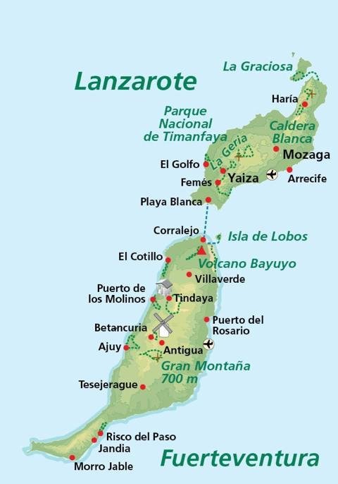 Wandelreis Lanzarote & Fuerteventura