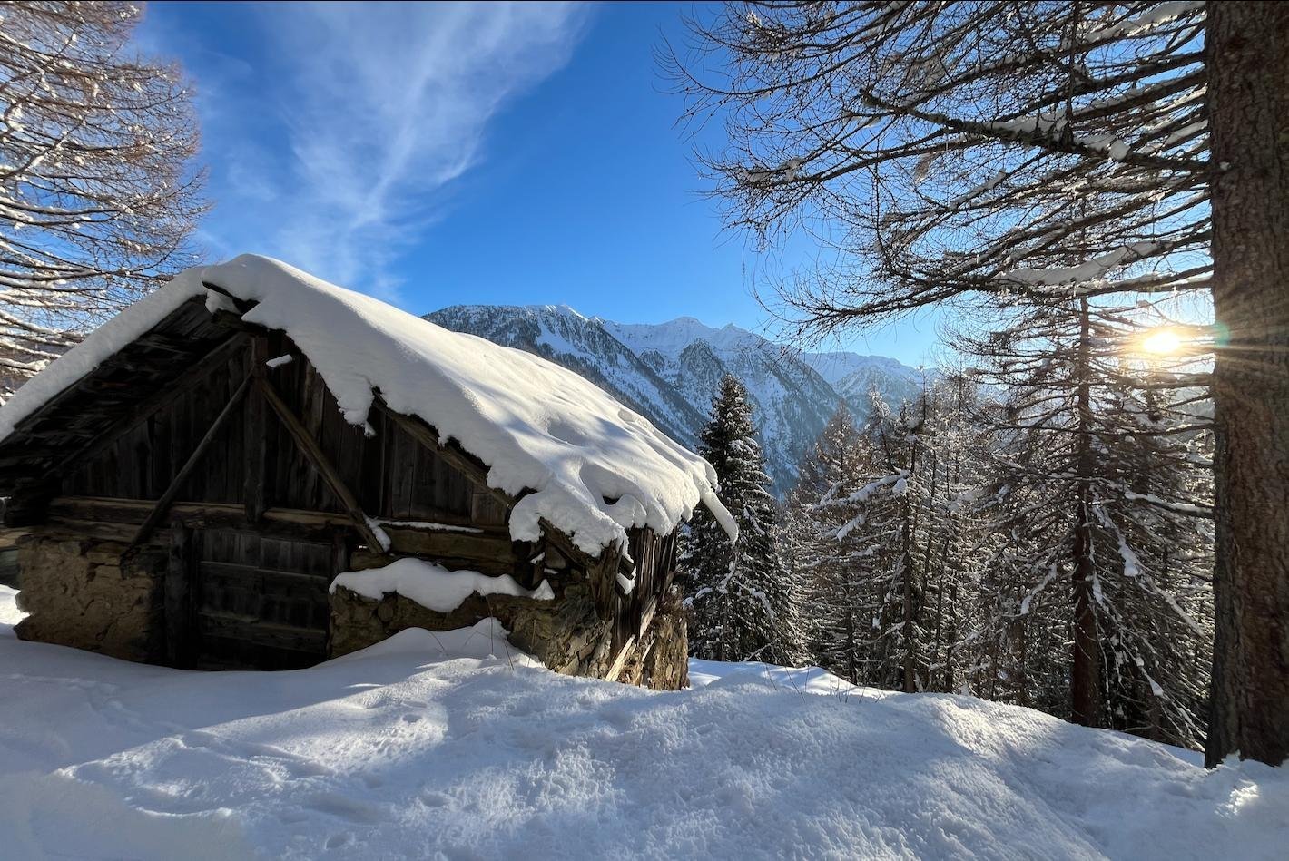 Sneeuwschoenwandelen Val di Peio