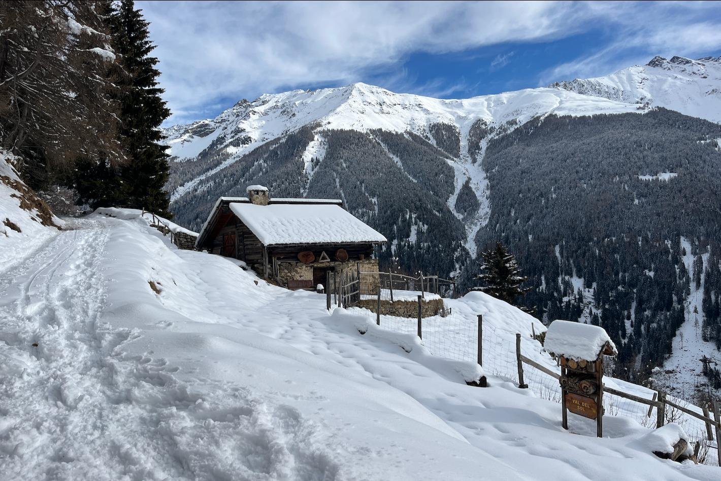Sneeuwschoenwandelen Val di Peio